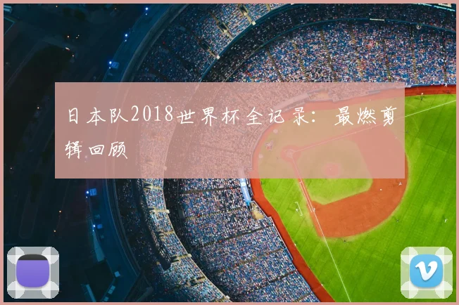 日本队2018世界杯全记录：最燃剪辑回顾