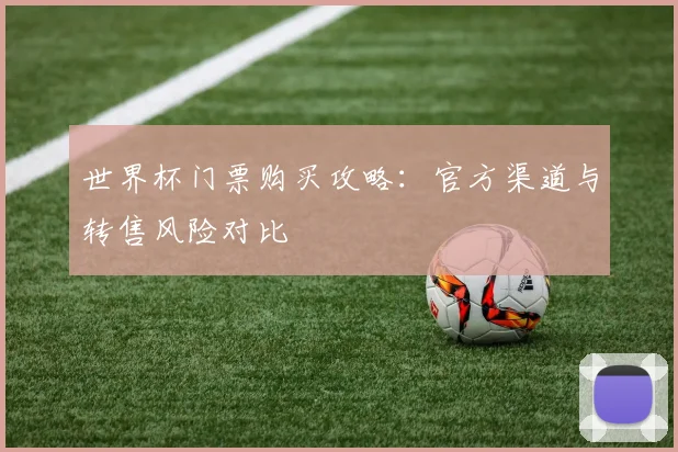 世界杯门票购买攻略：官方渠道与转售风险对比